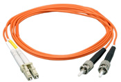 LWL-Duplex Kabel LC / ST 62,5/125 m Multimode, 1m